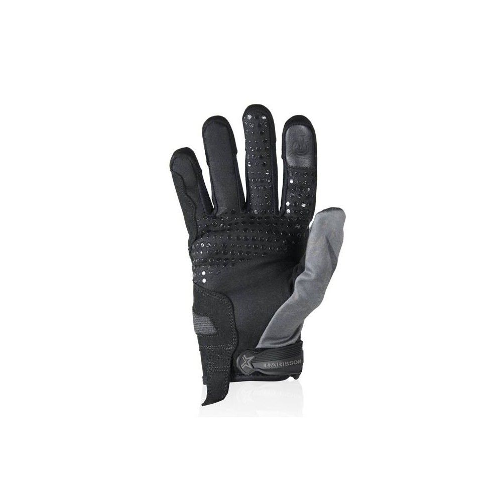 HARISSON SCORE man summer motorcycle scooter textile gloves EPI black-grey