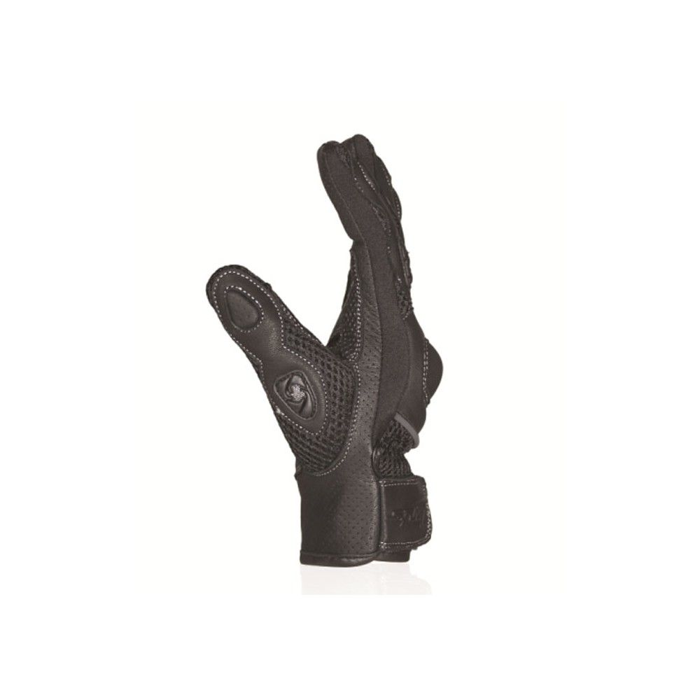 CHAFT gants SPY KID cuir & textile moto scooter été enfant noir EPI