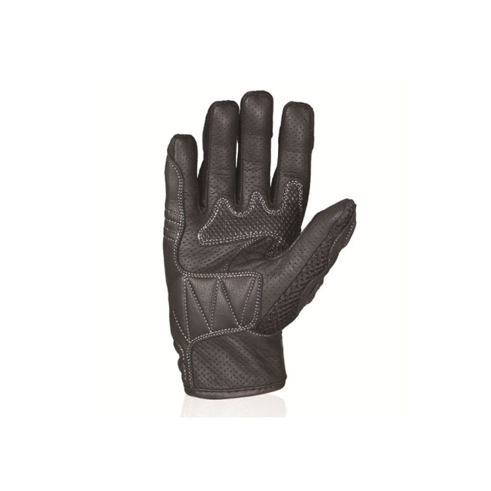 CHAFT gants SPY KID cuir & textile moto scooter été enfant noir EPI