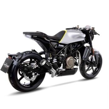 LEOVINCE Husqvarna 701 VITPILEN 2018 2020 LV-10 RACING BLACK NOT APPROVED silencer 15220B