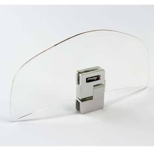 PUIG Déflecteur universel modèle 2 (19,1 x 9,2 cm) adaptable sur bulle & pare brise ref 4717