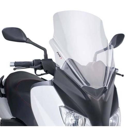 PUIG Pare Brise Bulle V-Tech Line Touring Yamaha X-MAX 125 / 250 / 2010 2013 &  MBK EVOLIS 125 / 250 / 2010 2020 - 6259