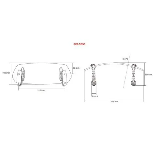 puig-visiere-multi-reglages-vissee-grand-format-32-x-10-cm-adaptable-sur-bulle-pare-brise-ref-5853