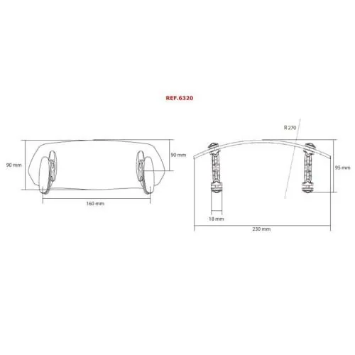 puig-visiere-multi-reglages-clip-on-moyen-format-28-x-10-cm-adaptable-sur-bulle-pare-brise-ref-6320