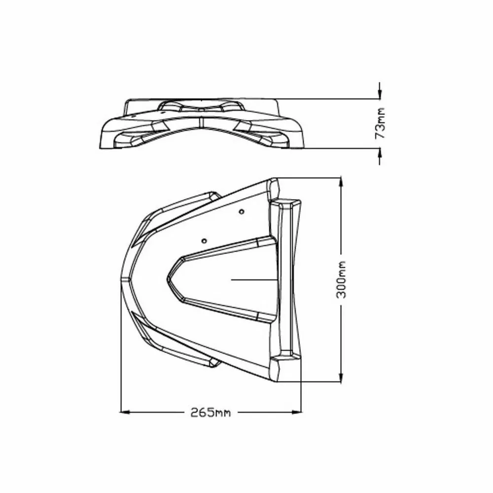 PUIG Front Fender Extension Yamaha XT1200Z SUPER TENERE / ZE / 2014 2022 ref 3584
