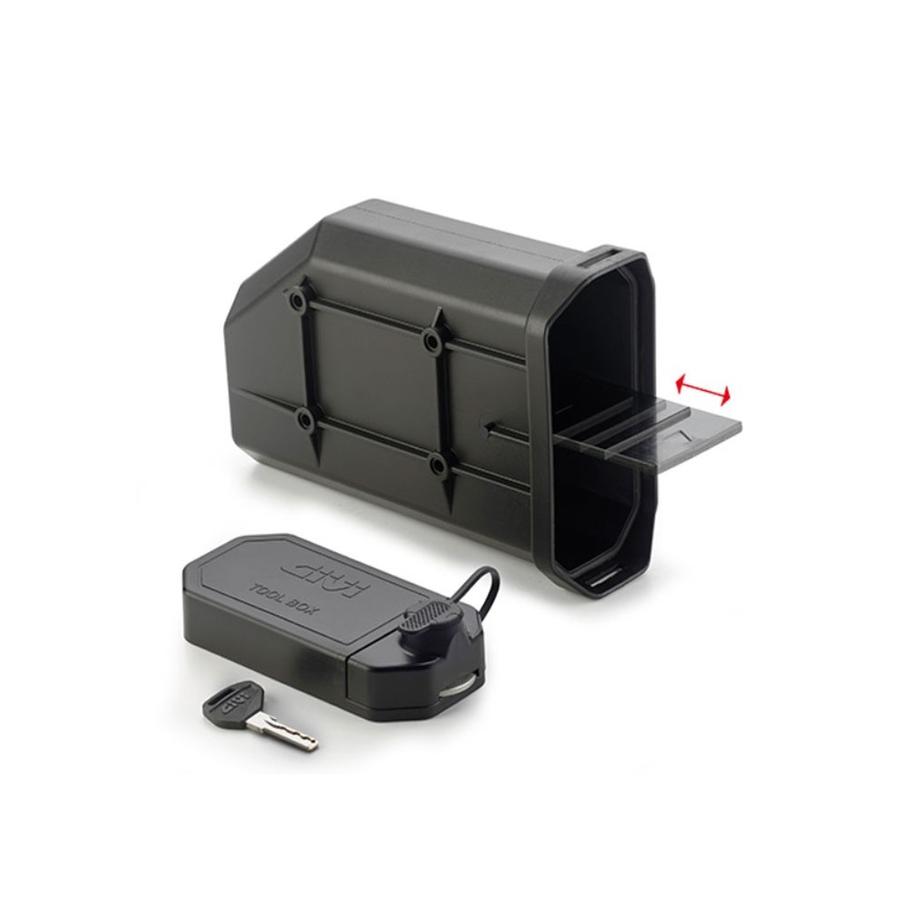 GIVI S250 TOOL BOX for side case support or fairing for scooter motorbike