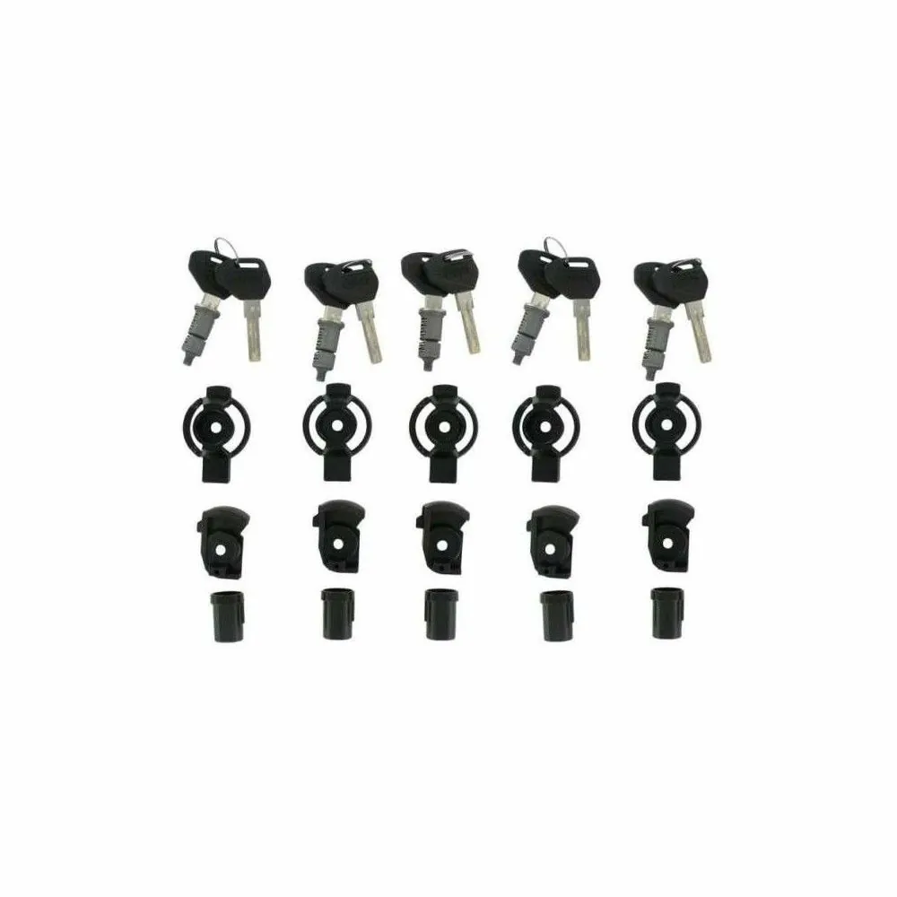 Givi kit 5 barillets 1 clé SECURITE pour top case et valise monolock ou monokey GIVI SL105