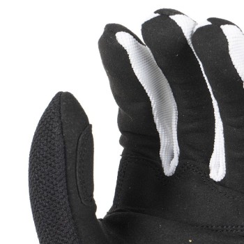 BERING gants textile YORK moto scooter été homme noir-blanc BGE452