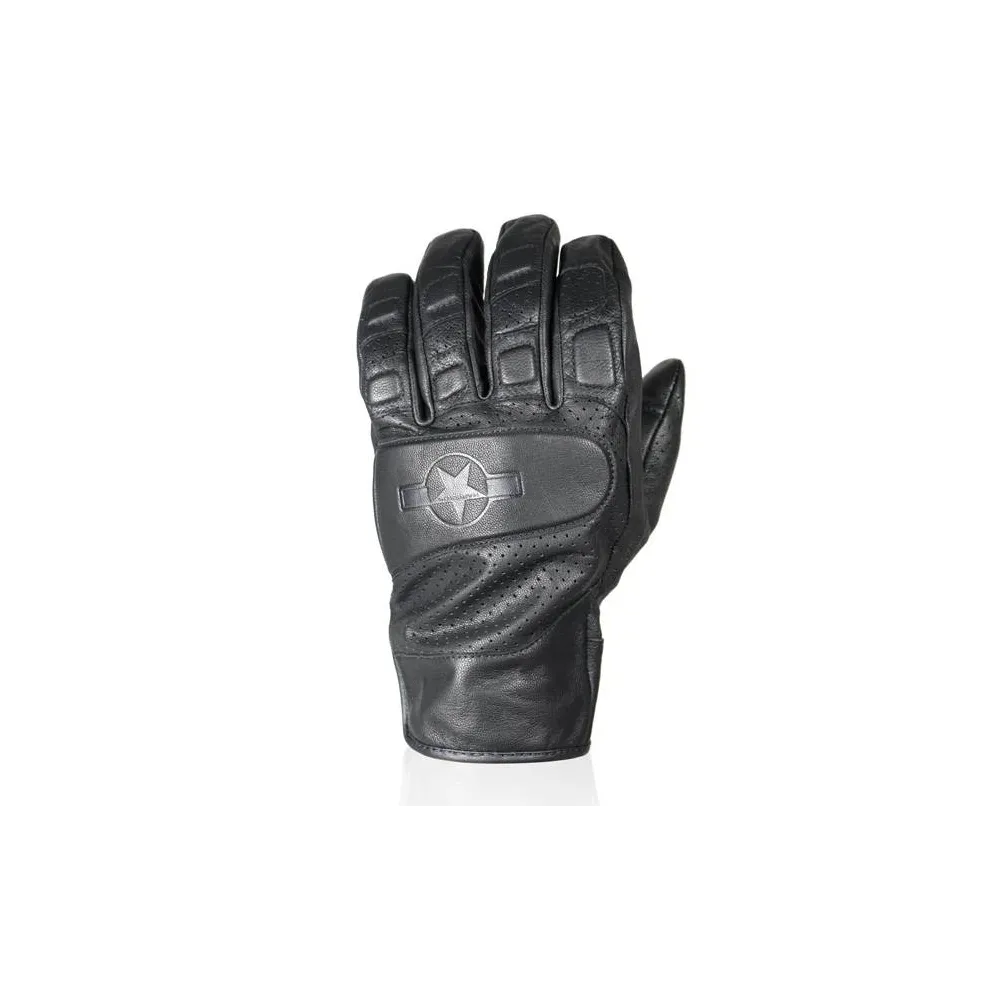 HARISSON MARSHALL man summer motorcycle scooter leather gloves EPI