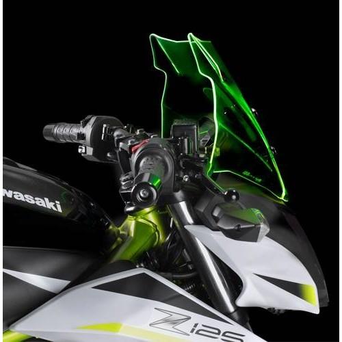 GIVI Kawasaki Z125 2019 2020 windscreen 4125S - 27.50cm high