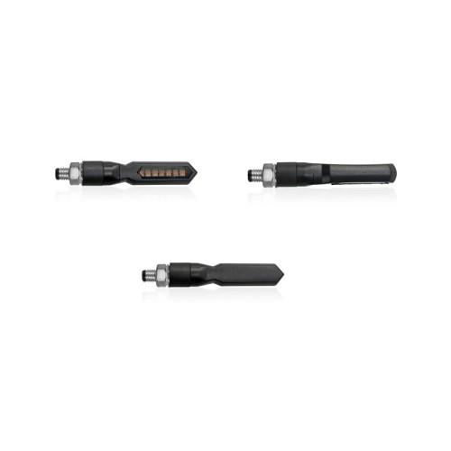CHAFT pair of universal sequential led LIGHTER indicators CE approved for motorcycle - IN1126