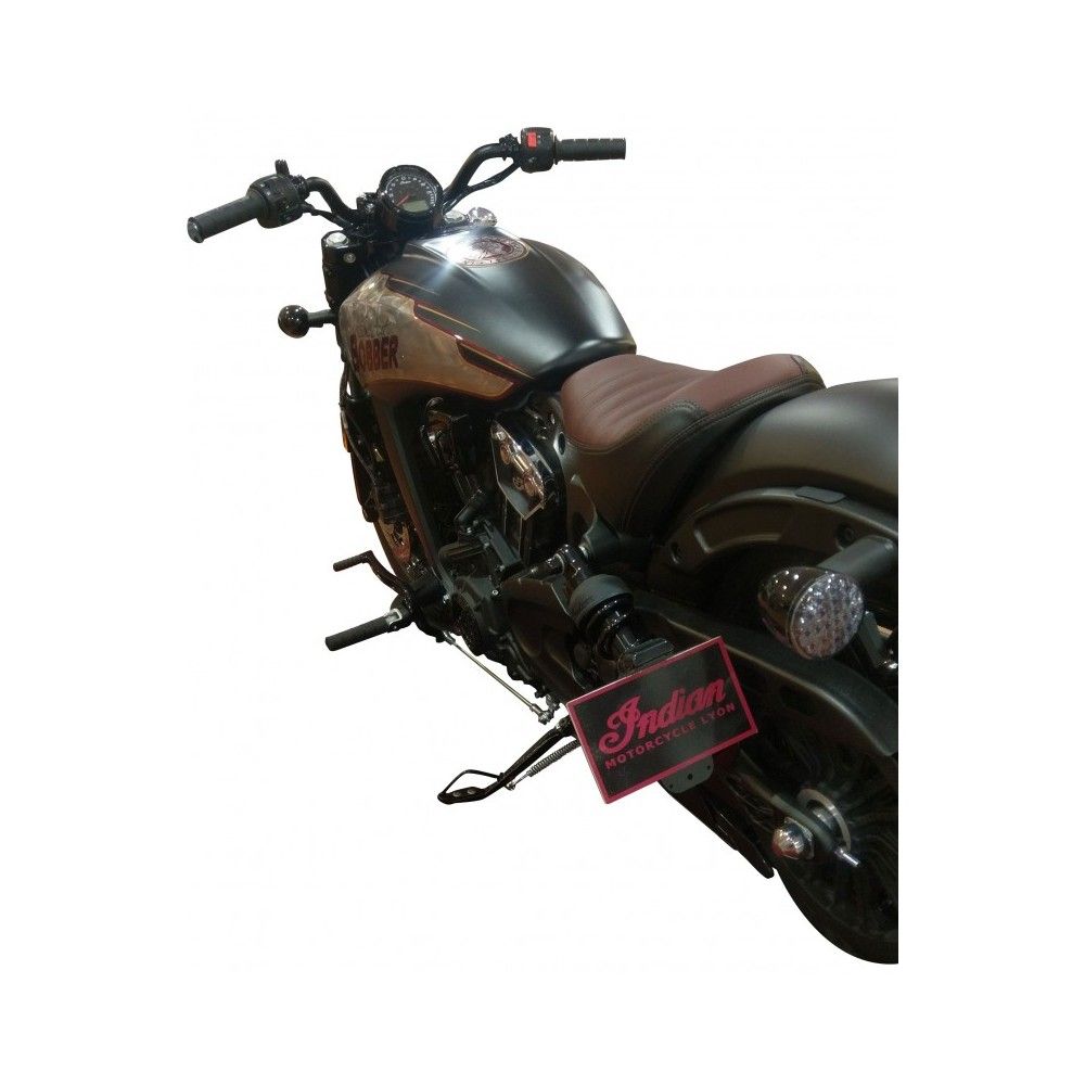 CHAFT support de plaque universel latéral réglable pour moto HARLEY INDIAN YAMAHA - UL721