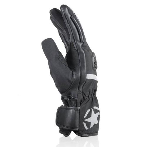HARISSON gants MAYFAIR cuir & textile moto scooter mi-saison étanche homme EPI