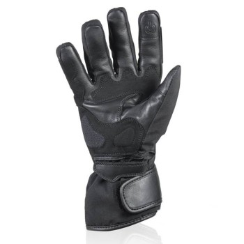HARISSON MAYFAIR man mid-season motorcycle scooter waterproof leather & textile gloves EPI