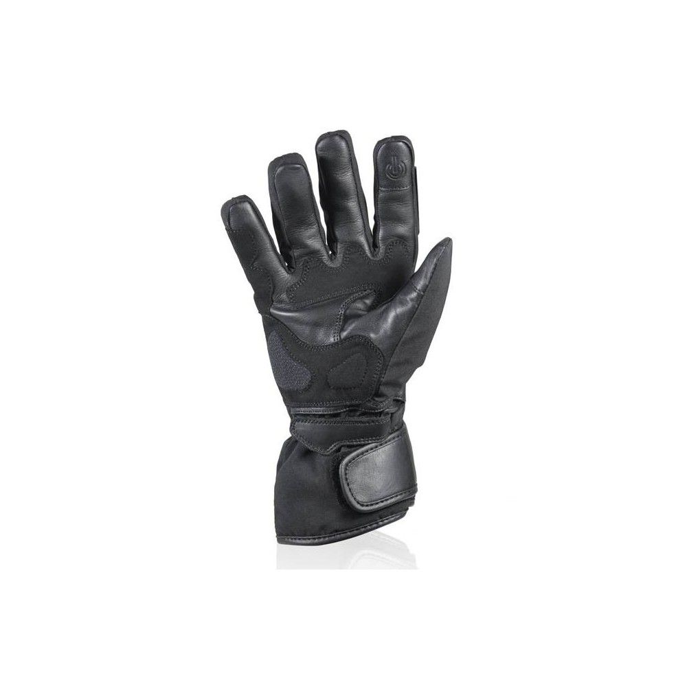 HARISSON MAYFAIR man mid-season motorcycle scooter waterproof leather & textile gloves EPI