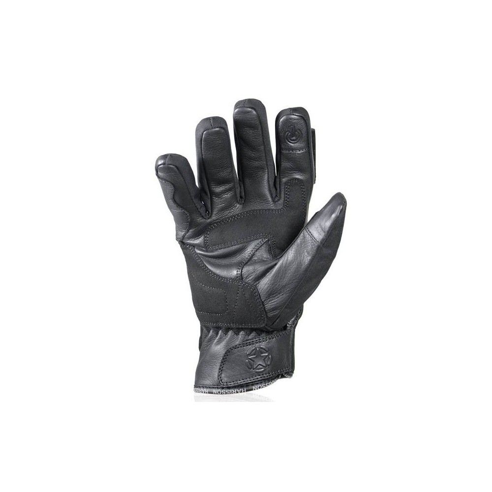 HARISSON BASTILLE man mid-season motorcycle scooter waterproof leather & textile gloves EPI