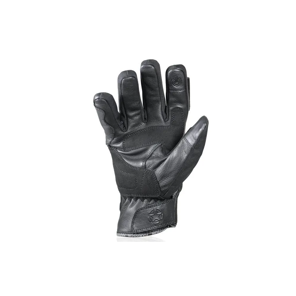 HARISSON BASTILLE man mid-season motorcycle scooter waterproof leather & textile gloves EPI