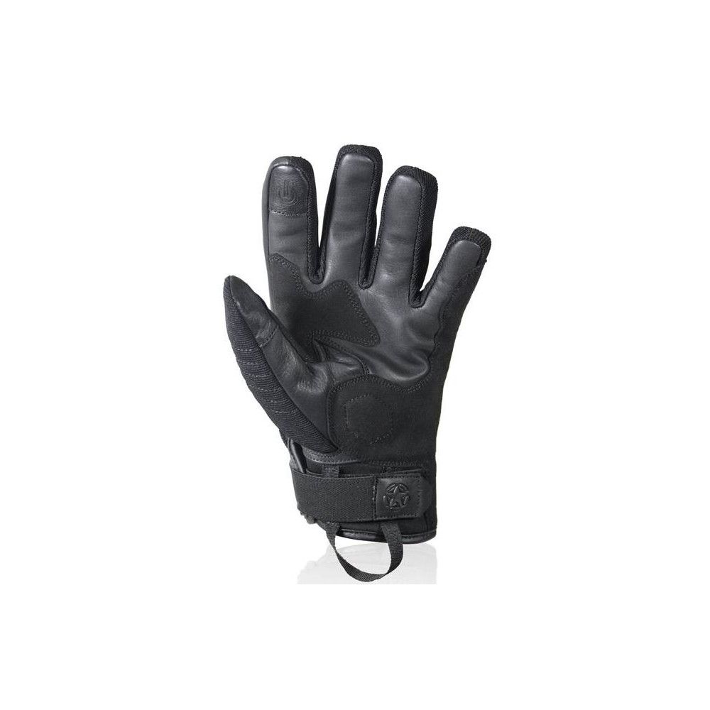 HARISSON STATON WP man mid-season motorcycle scooter waterproof leather & textile gloves EPI