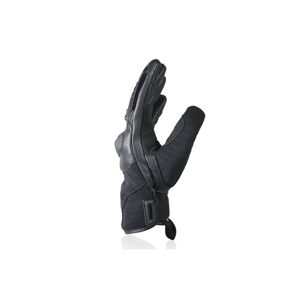 HARISSON STATON WP man mid-season motorcycle scooter waterproof leather & textile gloves EPI