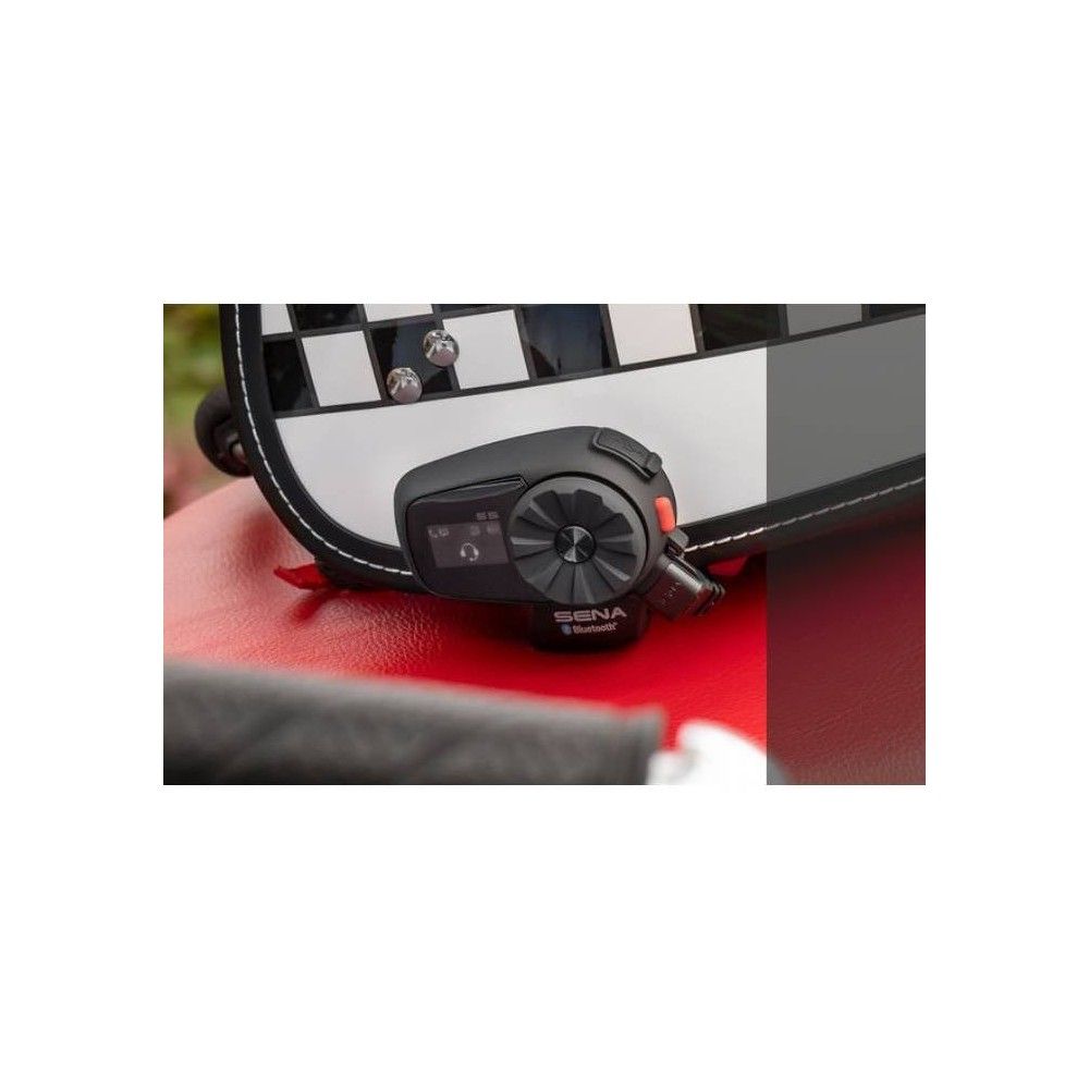 SENA 5S solo kit téléphone bluetooth 5.0 MP3 GPS radio FM universel pour casque moto