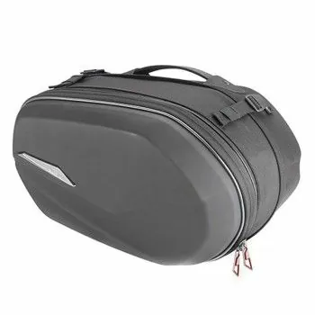 GIVI paire de sacoches cavalières rigides ST609 EASYLOCK moto scooter GT extensibles de 2x25L