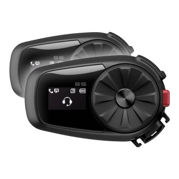 SENA 5S dual 5.0 bluetooth phone MP3 GPS FM radio kit for 2 motorcycle helmets