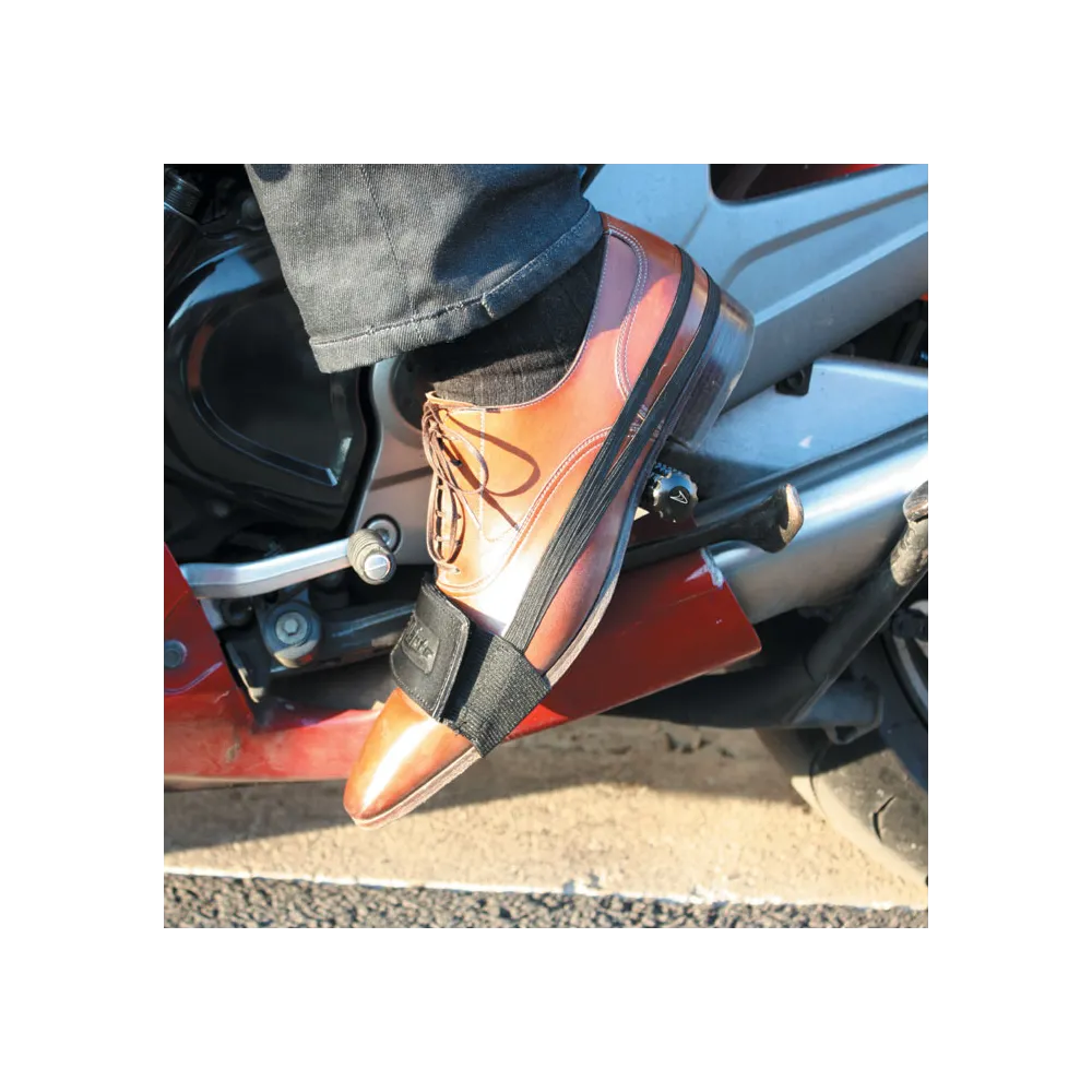 HARISSON protège sélecteur de luxe pour chaussures et bottes moto protection en cuir