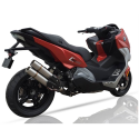 IXIL BMW C650 SPORT 2016 à 2019 pot d'échappement double sortie L5X NON HOMOLOGUE ref XB 5579 XS