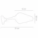 CHAFT paire de rétroviseurs universel BLONDY FAIRING pour moto carénée homologué - IN135