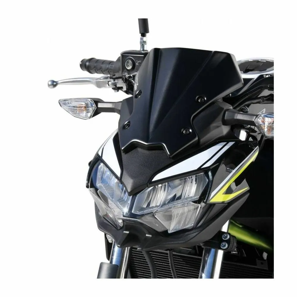 ermax Kawasaki Z650 2020 2021 nose fairing windscreen RAW