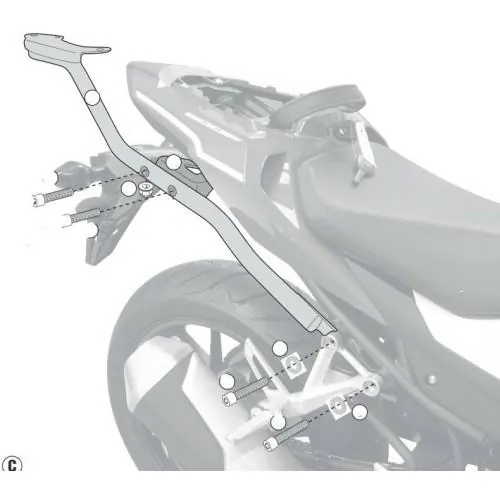 givi-1176fz-support-top-case-monokeymonolock-honda-cb-500-f-2019-2023
