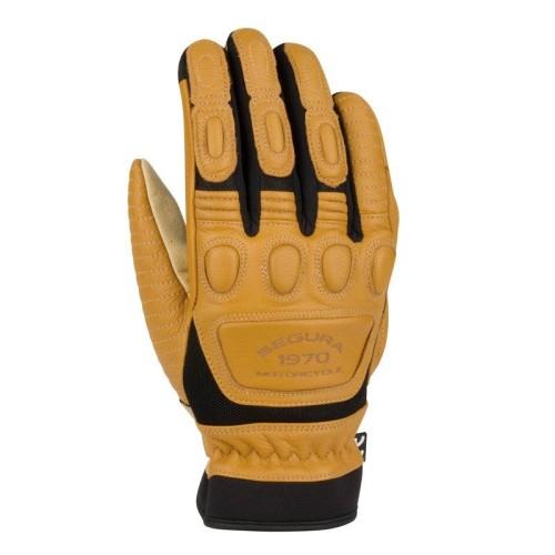 SEGURA gants cuir LADY JANGO moto scooter été femme beige SGE984