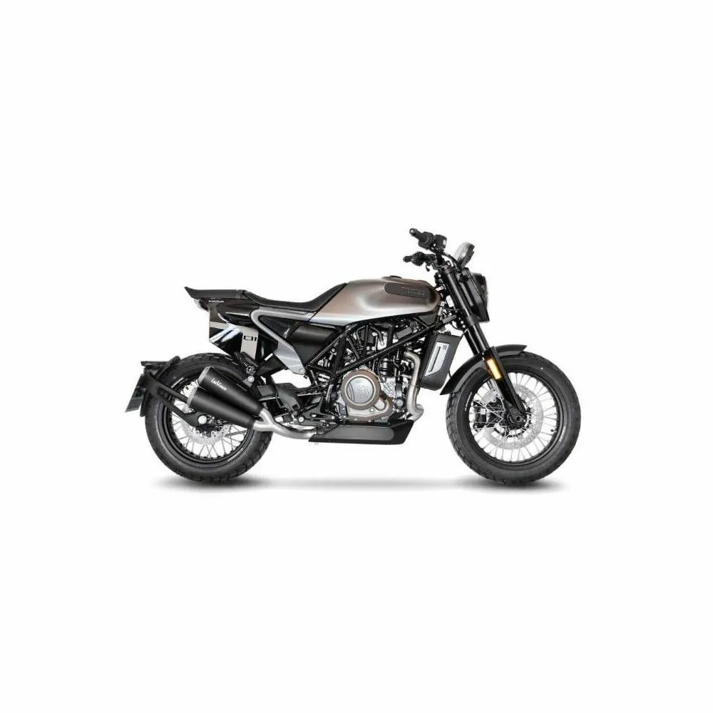 LEOVINCE Husqvarna SVARTPILEN 701  / VITPILEN / 2018 2020 GP DUALS pot d'échappement double sortie noir mat hom EURO 4 15122