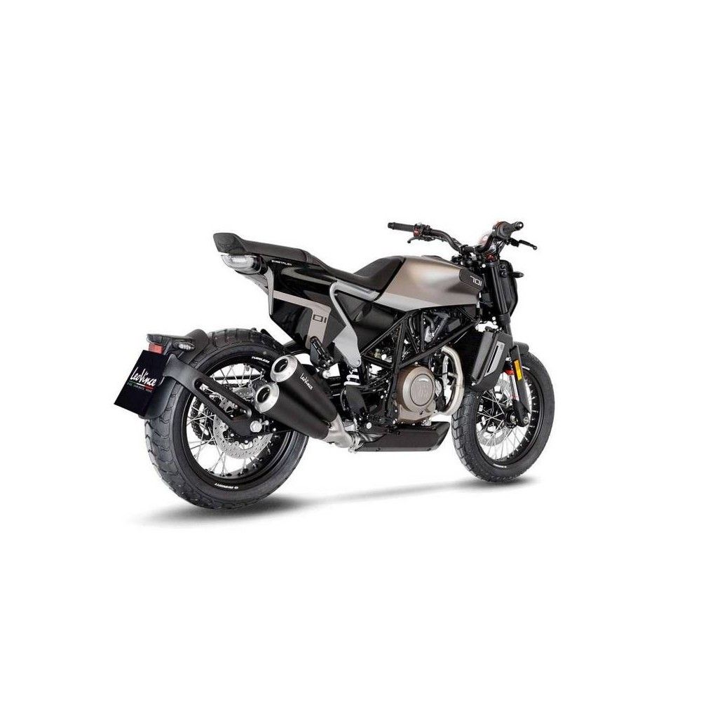 LEOVINCE Husqvarna SVARTPILEN 701  / VITPILEN / 2018 2020 GP DUALS pot d'échappement double sortie noir mat hom EURO 4 15122