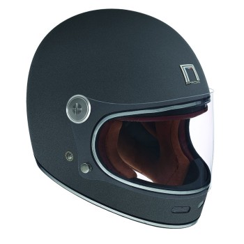 NOX motorcycle scooter vintage FIBER integral helmet REVENGE matt titanium