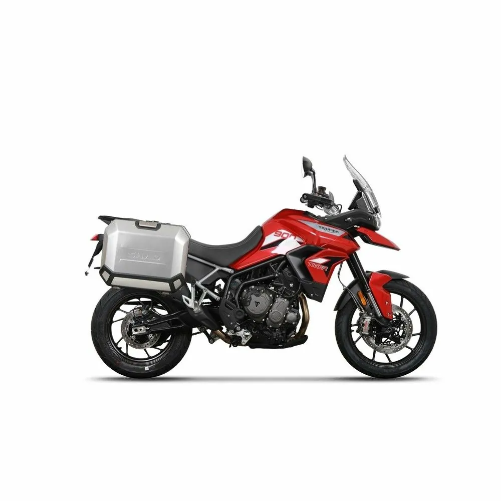 SHAD 4P - support valises latérales TRIUMPH TIGER 900 / GT / RALLY / 850 / 2020 2026 - T0TG904P