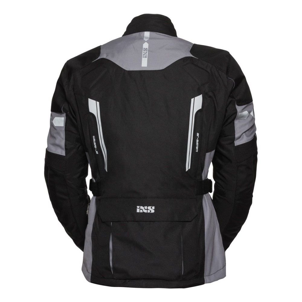 IXS veste moto TOUR ST textile homme TOURING toutes saisons étanche noir-gris PROMO