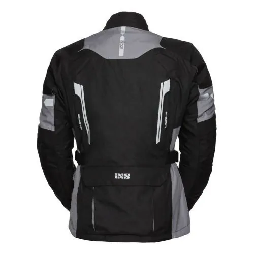 IXS veste moto TOUR ST textile homme TOURING toutes saisons étanche noir-gris PROMO