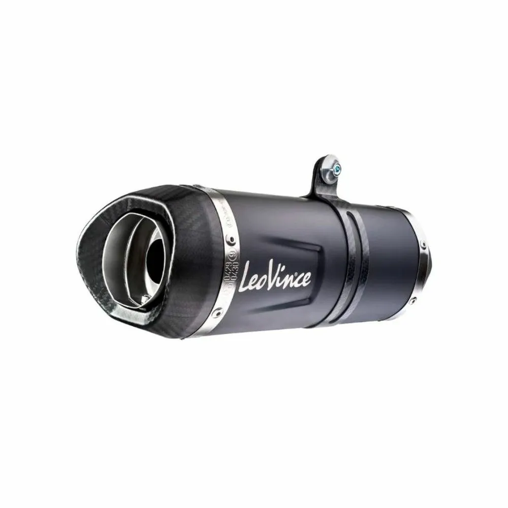DESTOCK LEOVINCE Yamaha YZF R 125 / MT 125 / 2019 2020 ligne complète LV ONE EvoII pot d'échappement BLACK hom EURO 4 14340EBK