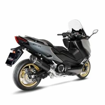 LEOVINCE Yamaha T Max 530 / TMAX 560 / 2020 2021 ligne complète LV ONE EvoII pot d'échappement BLACK NON HOM 14342EB