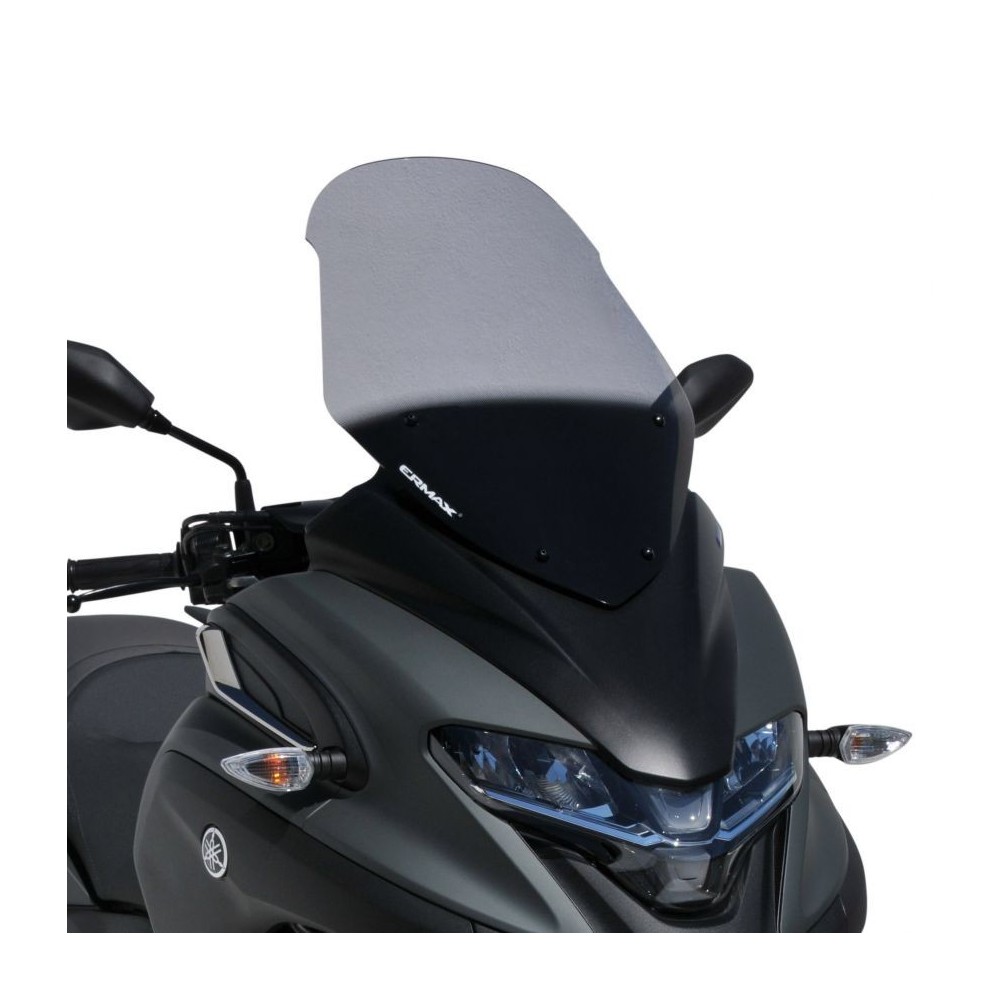 yamaha 125 TRICITY 2014 2015 2016 2017 2018 2019 high protection HP windscreen with hands protections - 66cm