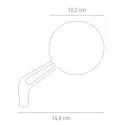 CHAFT Universal reversible FREEWAY rear-view mirror for motorcycle approved