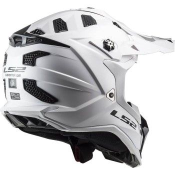 LS2 casque cross enduro quad SUBVERTER EVO SOLID MX700 blanc brillant