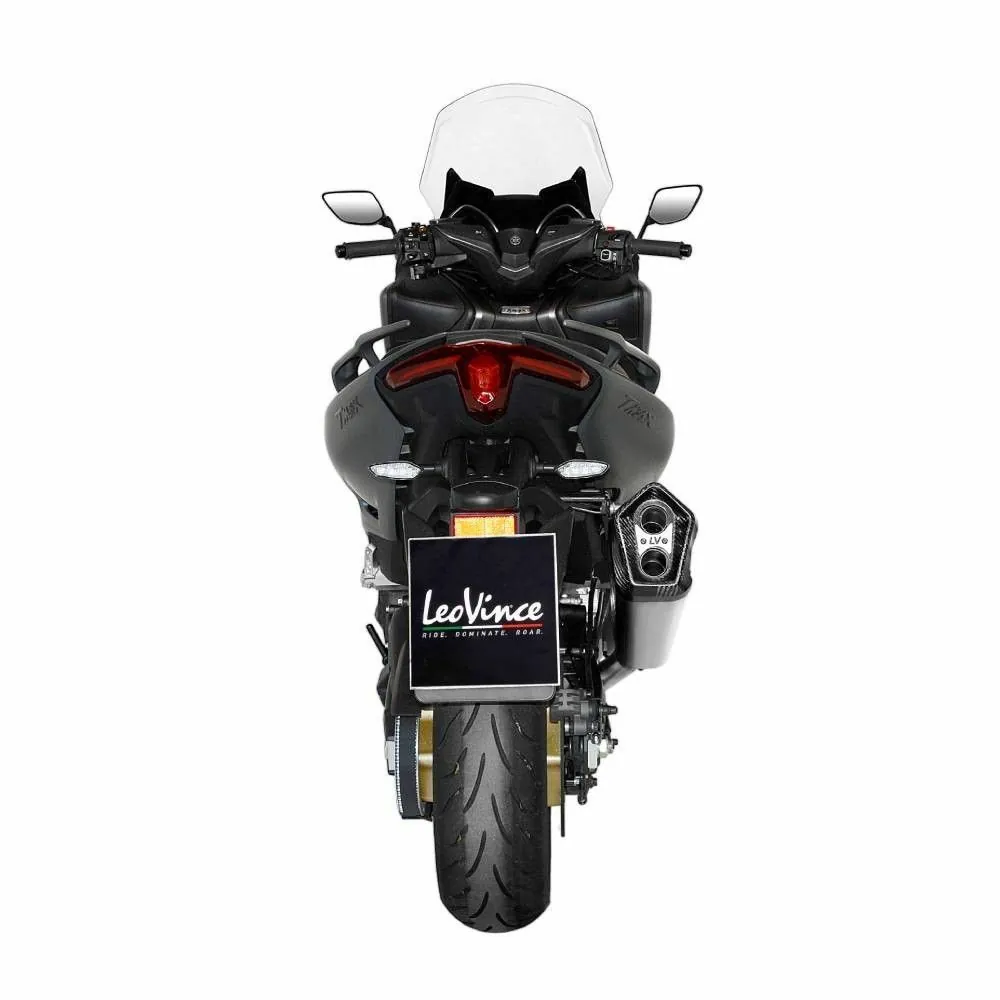 DESTOCK LEOVINCE Yamaha T Max 560 / 2020 2021 ligne complète LV-12 INOX pot d'échappement NON hom 15305