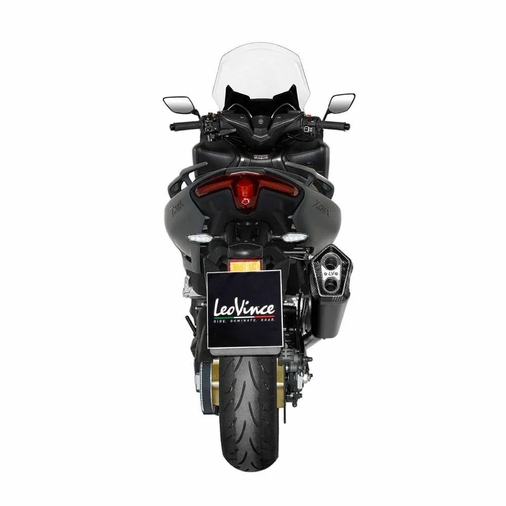 LEOVINCE Yamaha T Max 560 2020 2021 ligne complète LV-12 BLACK pot d'échappement hom EURO 4 15305BK