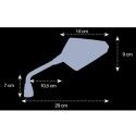 CHAFT Universal reversible GLORY rear-view mirror for motorcycle approved