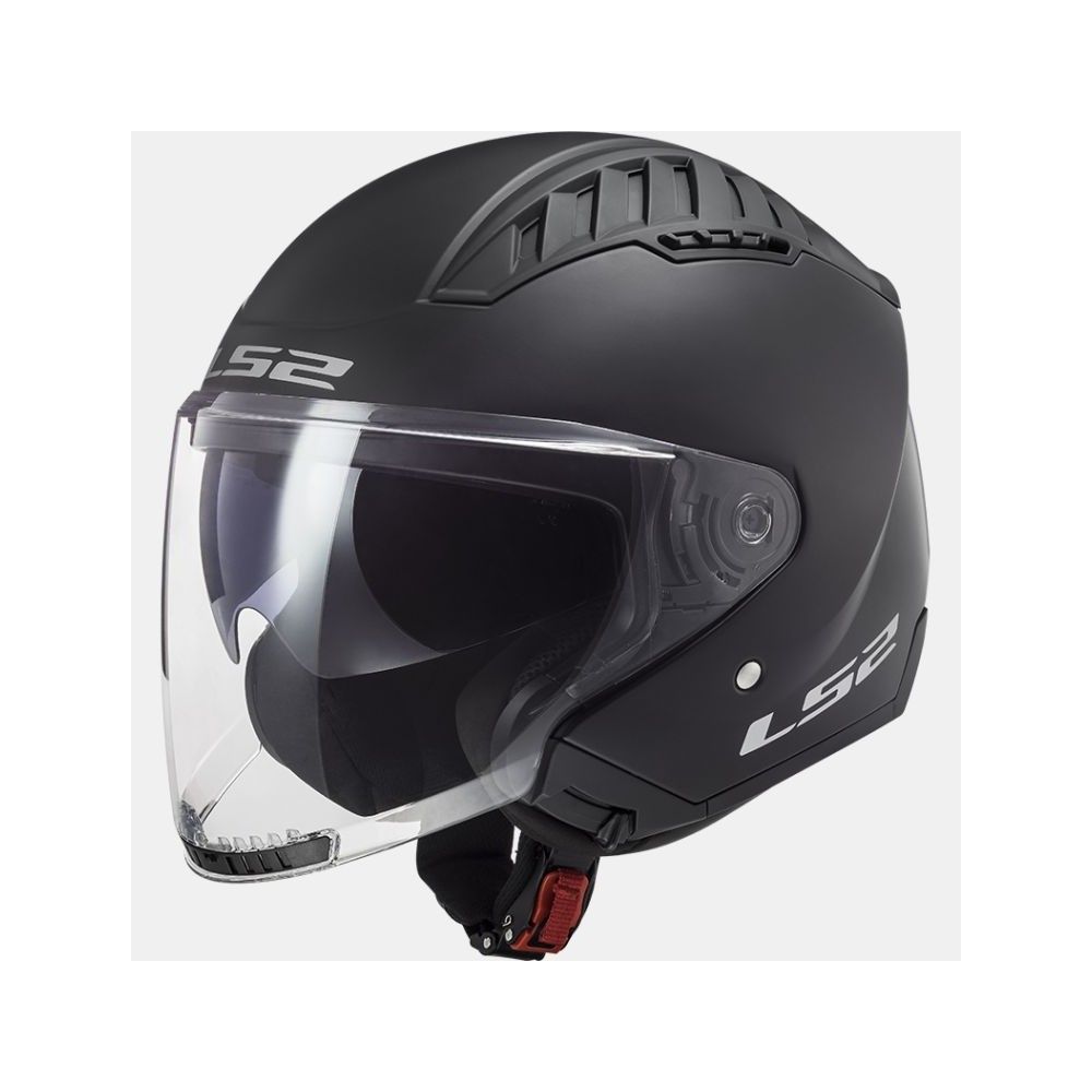 LS2 OF600 COPTER SOLID jet helmet motorcycle scooter matt black