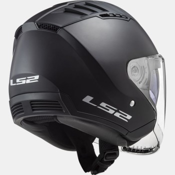 LS2 OF600 COPTER SOLID jet helmet motorcycle scooter matt black