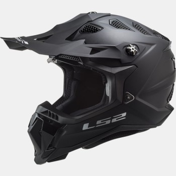 LS2 SUBVERTER EVO MX700 SOLID cross enduro quad trail helmet matt black