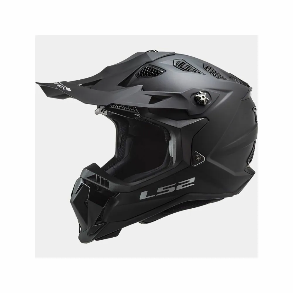 LS2 casque cross enduro quad SUBVERTER EVO MX700 SOLID noir mat